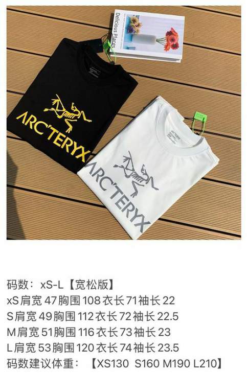 Picture of Arcteryx T Shirts Short _SKUArcteryxXS-LtptxS1122697
